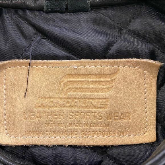 Vintage Hondaline leather jacket - Picture 4 of 5